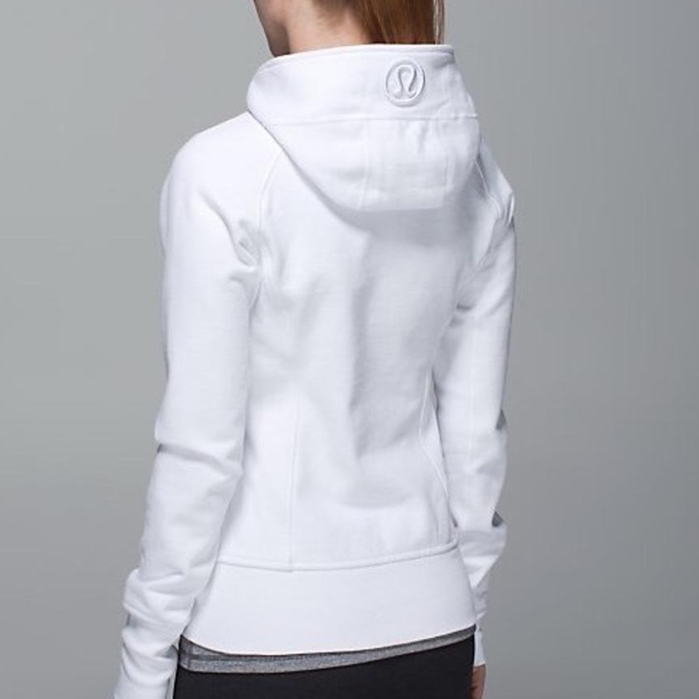 Lululemon Scuba Hoodie White Size 4